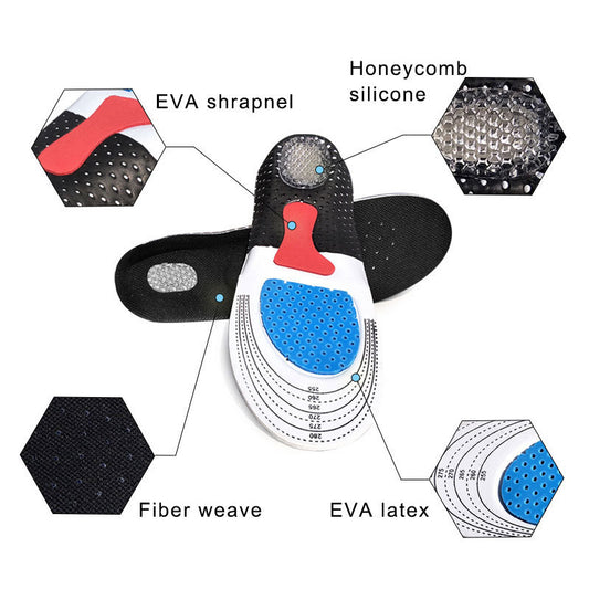 Insole Support for Thickened Breathable Shock Absorption